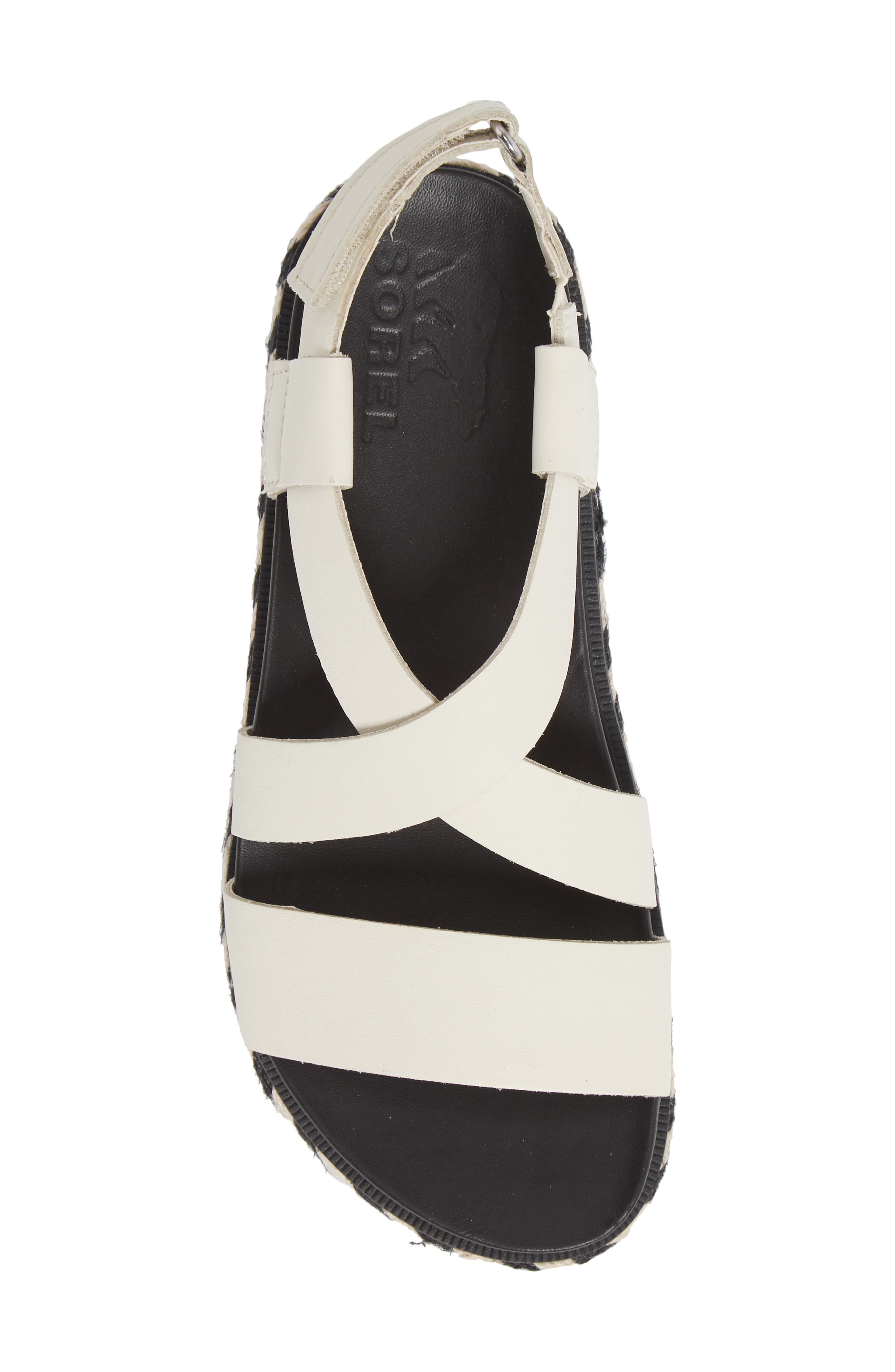 Roaming Crisscross Sandal, Alternate, color, CHALK