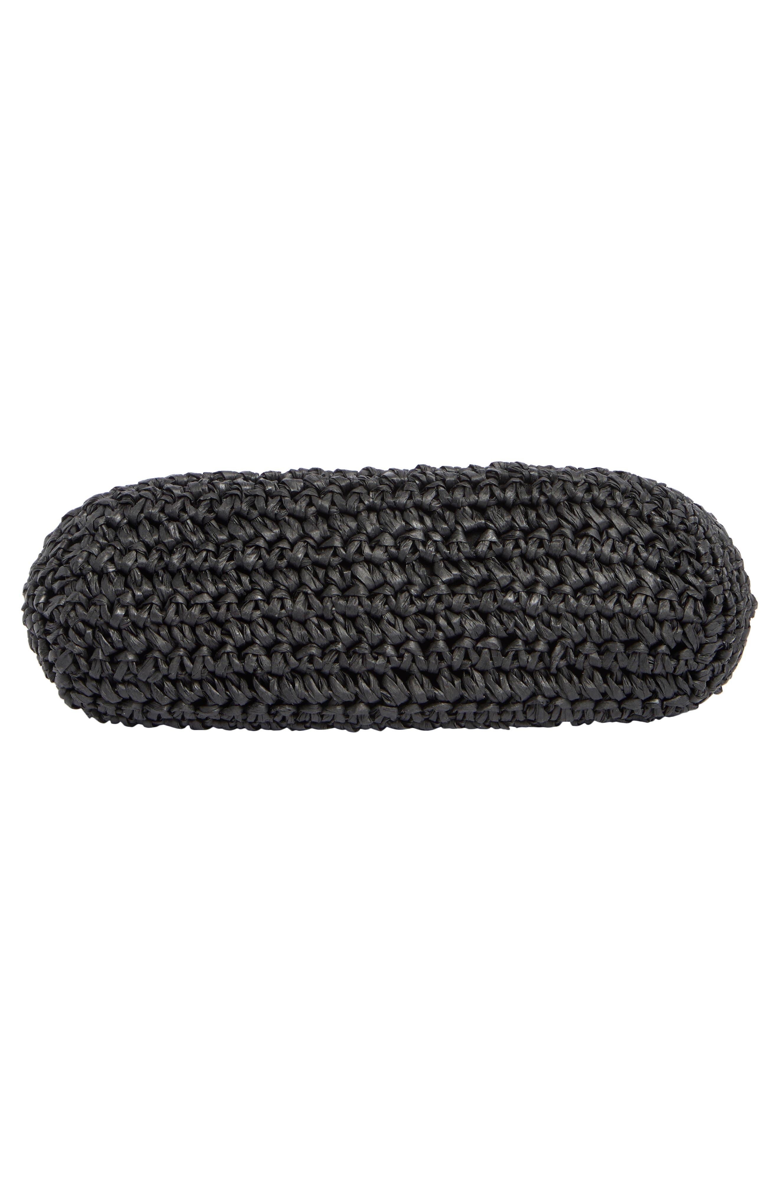 BCBG Raffia Clutch, Alternate, color, 