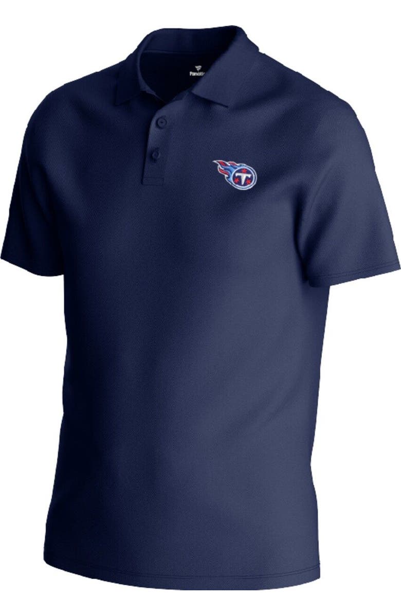 FANATICS Men's Navy Tennessee Titans Big & Tall Birdseye Polo, Alternate, color, 