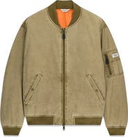 GUESS Washed Bomber Jacket