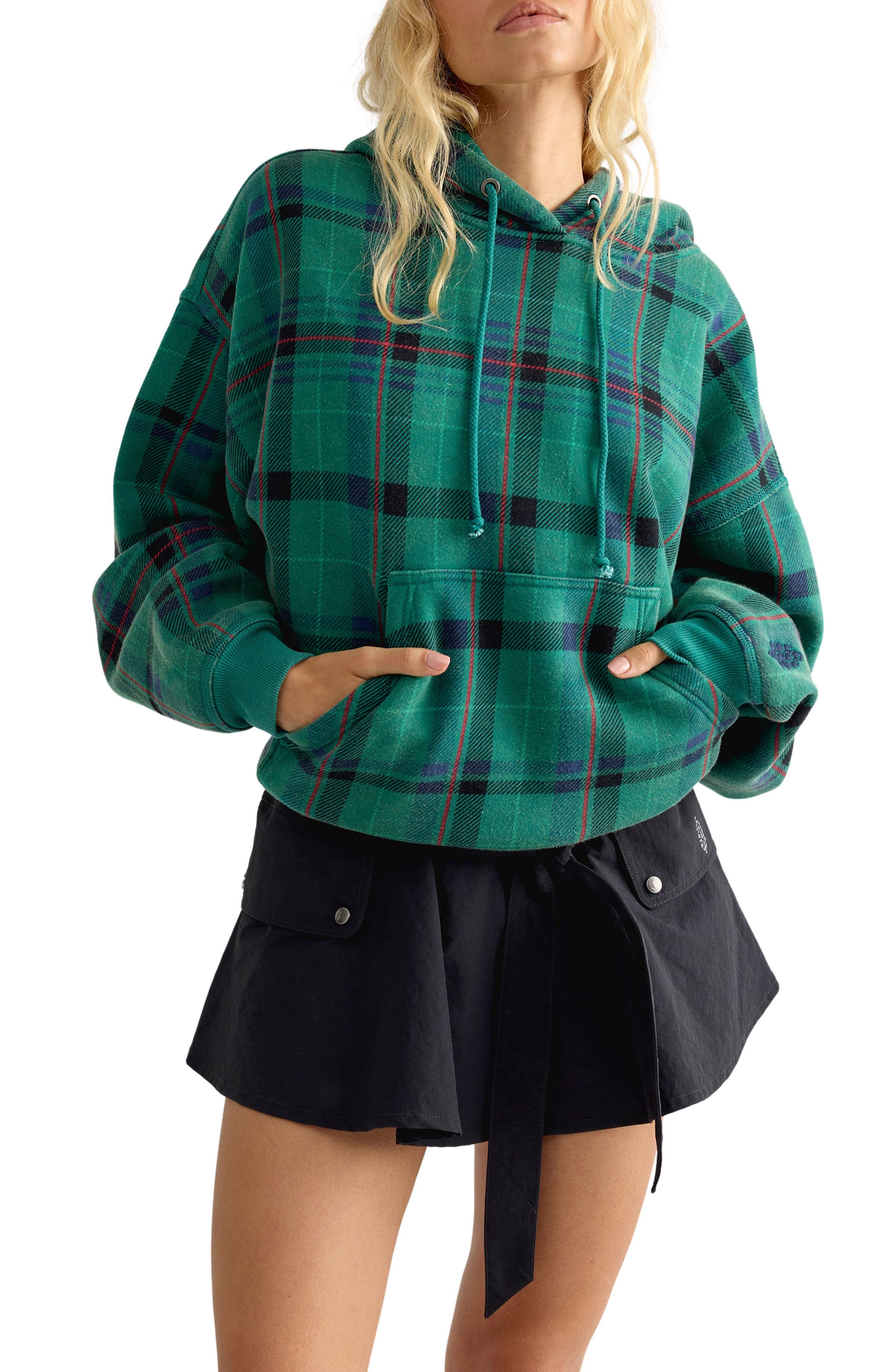 selected GREEN PLAID