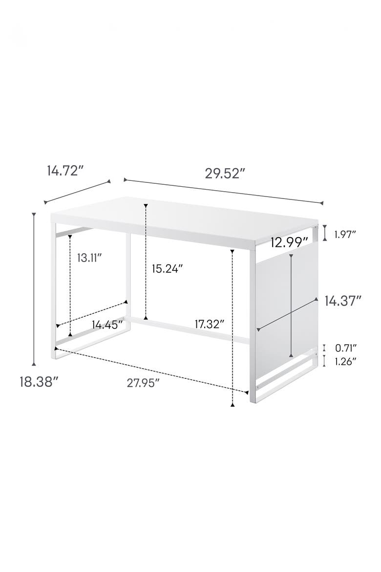 Kitchen Appliance Rack, Alternate, color, WHITE