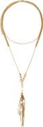 Petit Moments Dune Faux Pearl Layered Necklace