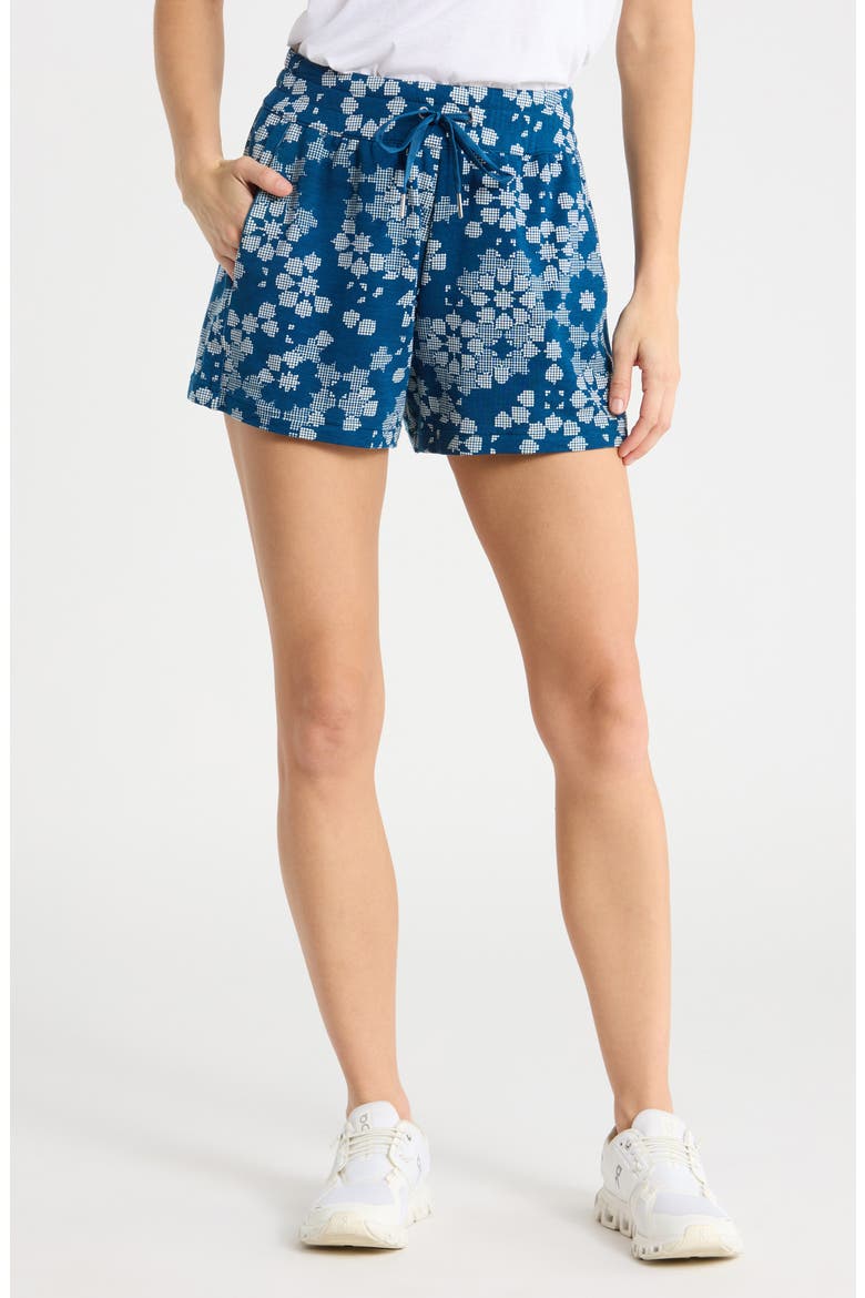 Misted Meadow Performance Shorts, Main, color, POSEIDON MULTI