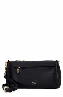 Dune London Drives Faux Leather Crossbody Bag