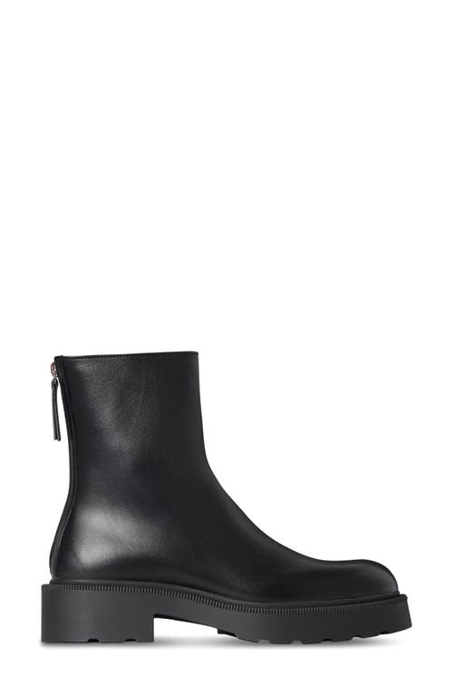 The Row Nobilis Lug Sole Bootie In Black