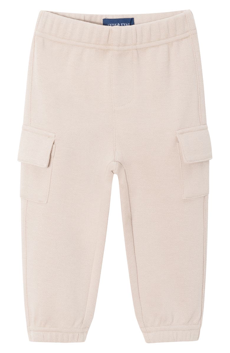 Andy & Evan Button-Up Bodysuit & Pants Set, Alternate, color, 