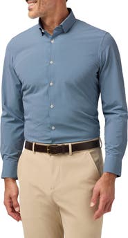 Mizzen+Main Leeward Trim Fit Performance Button-Up Shirt