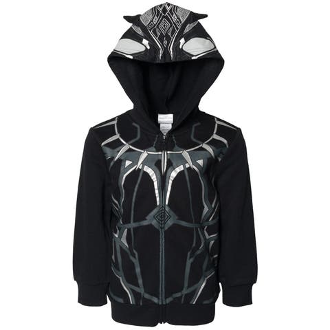 Avengers Black Panther Cosplay Pullover Hoodie (Toddler, Little Kid & Big Kid)