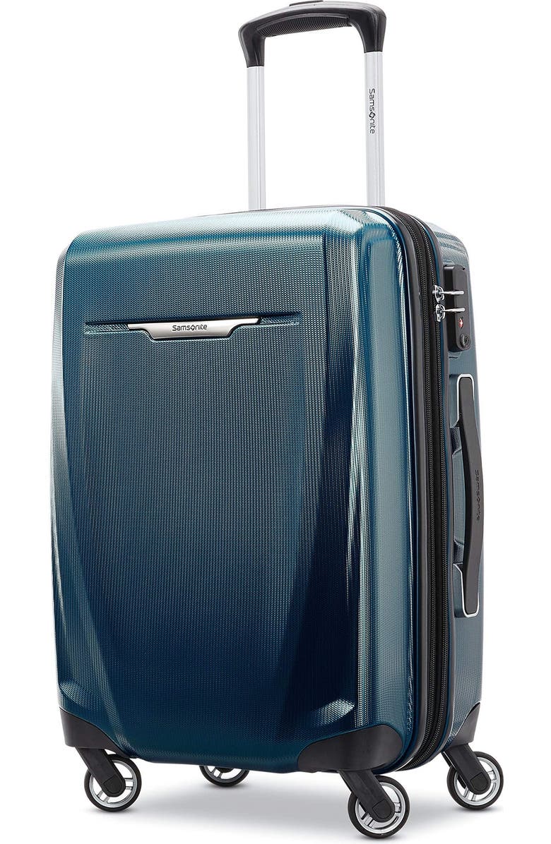Samsonite Winfield 3 DLX 3-Piece Set Spinner, Alternate, color, Navy