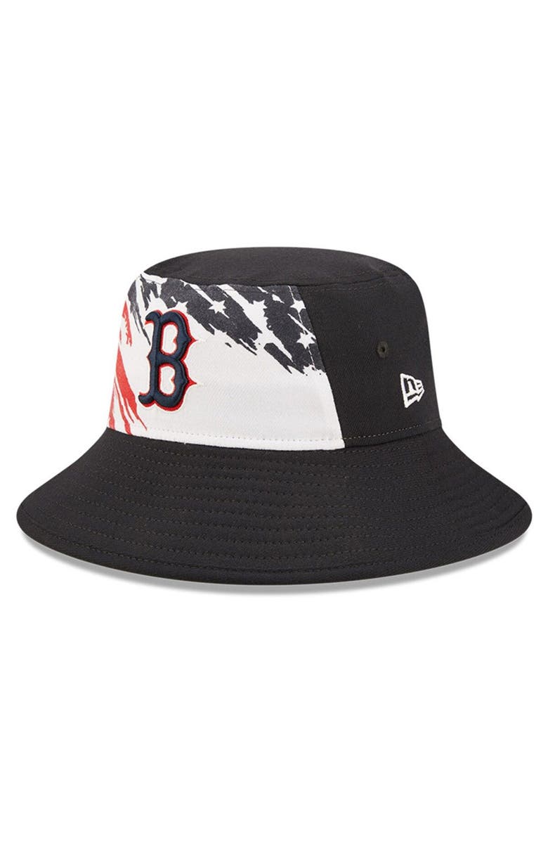 New Era Men's New Era Navy Boston Red Sox 2022 4th of July Bucket Hat, Main, color, Navy