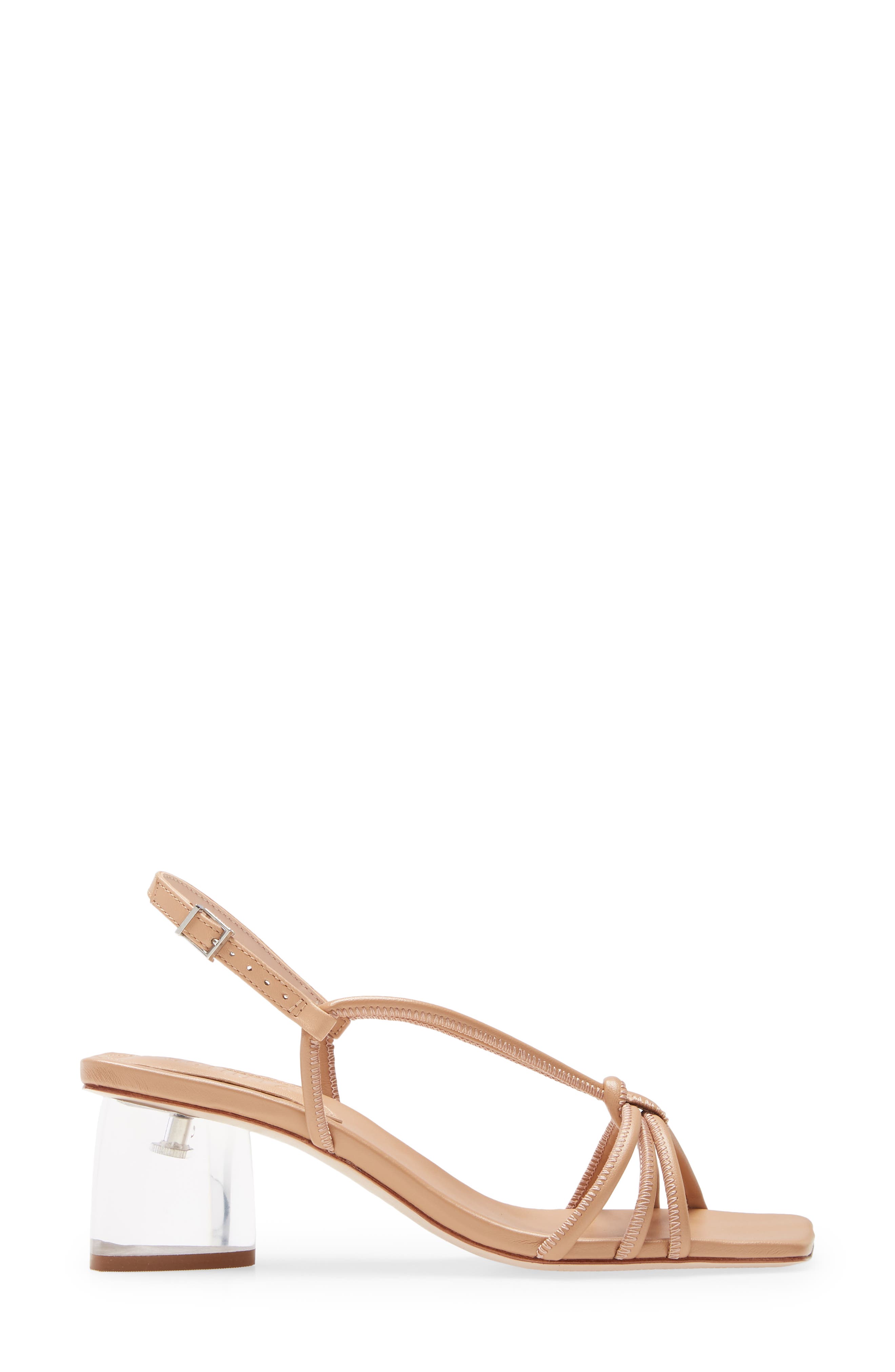 Betine Strappy Sandal, Alternate, color, HONEY BEIGE LEATHER