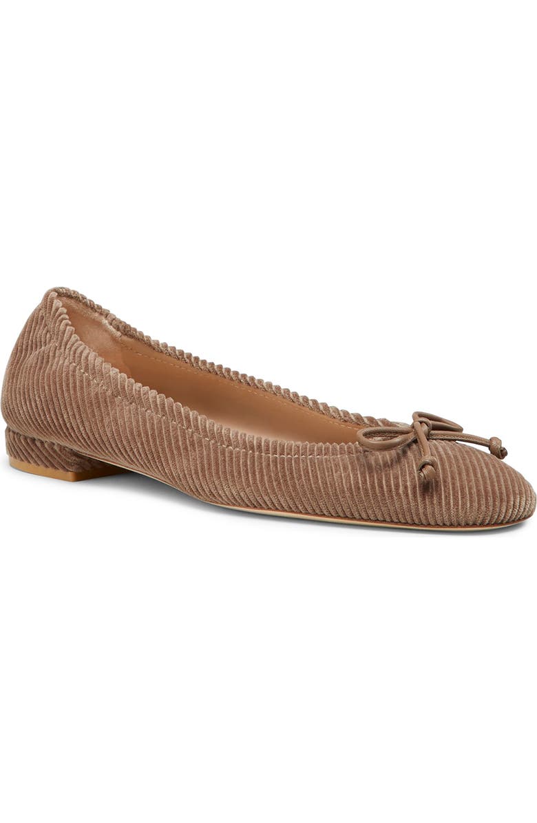 Stuart Weitzman Bria Ballet Flat, Main, color, Taupe