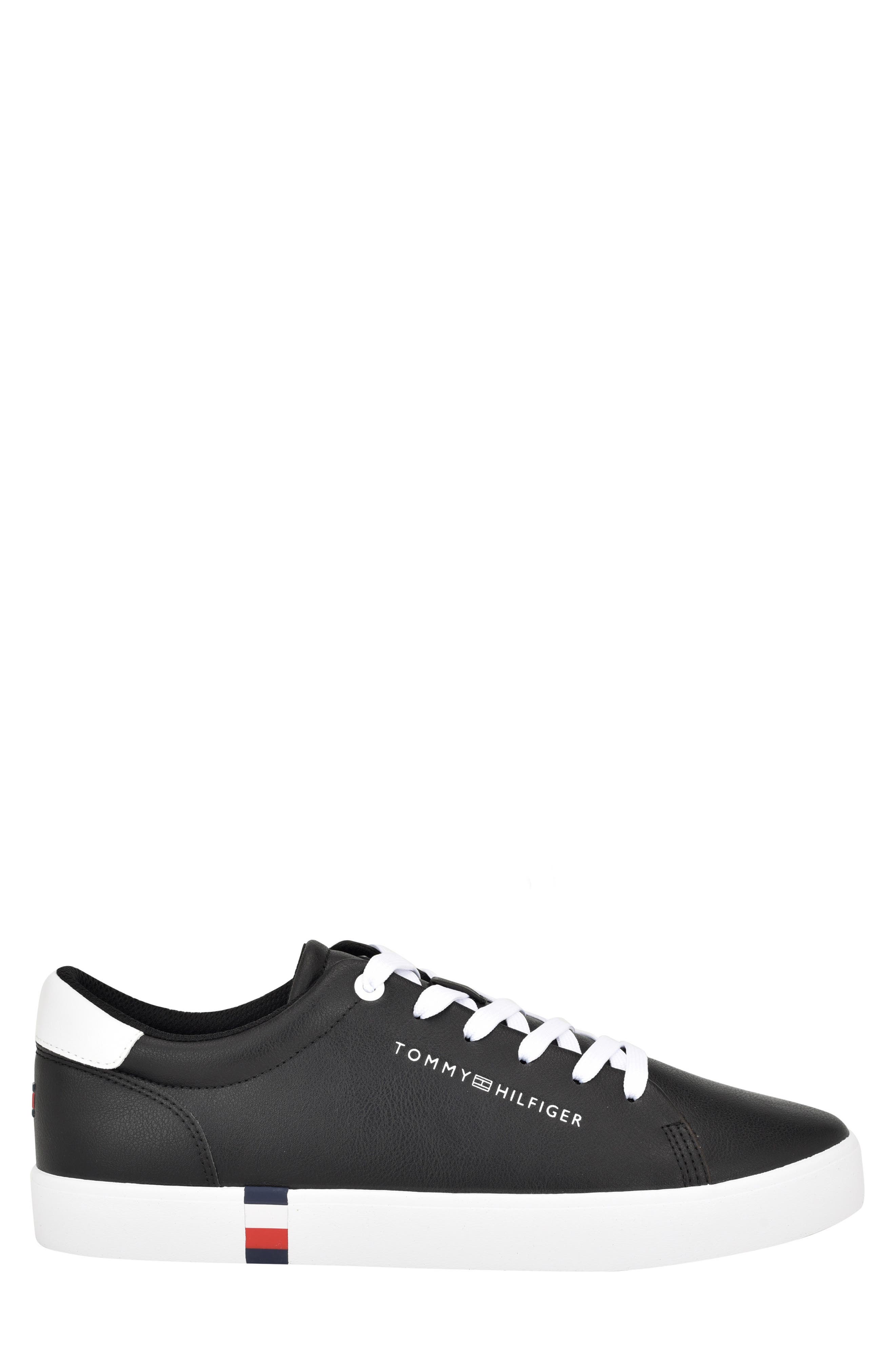 Tommy Hilfiger Ramoso Sneaker, Alternate, color, Black/ White