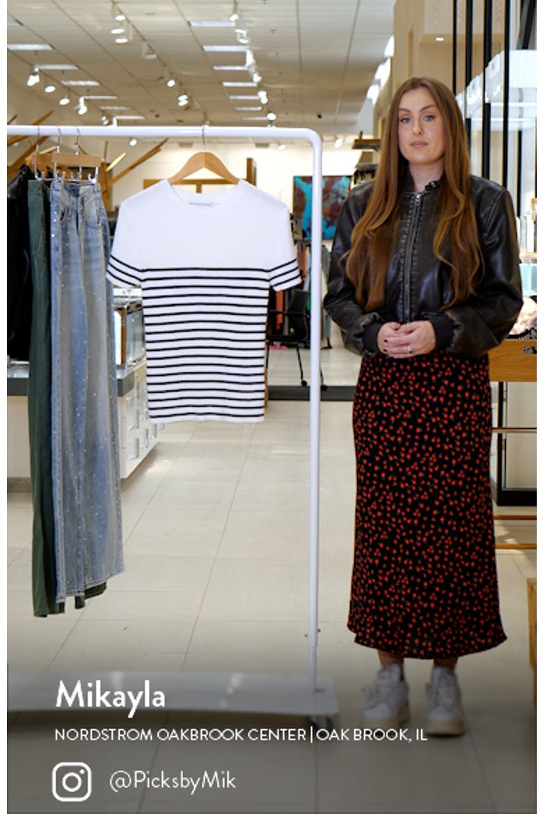 Stripe Rib Sweater video