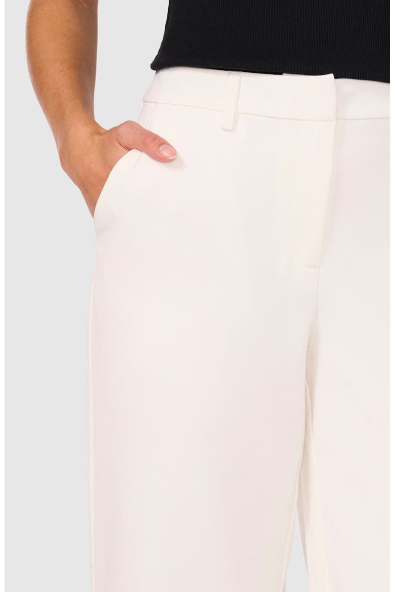 High Waist Straight Leg Pants, Alternate, color, NEW IVORY