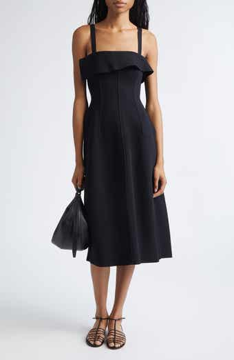 Blanca Compact Stitch Fit & Flare Sweater Dress