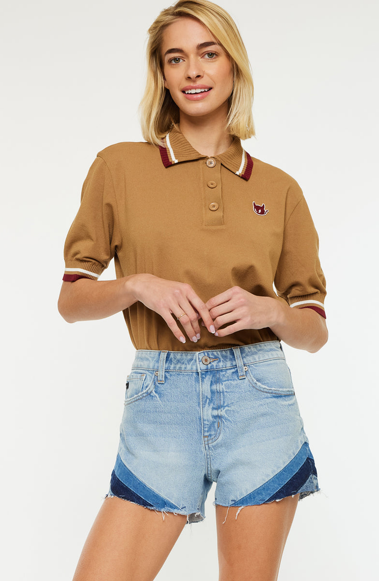 Official Kancan USA Cheryll High Rise Shorts, Main, color, 