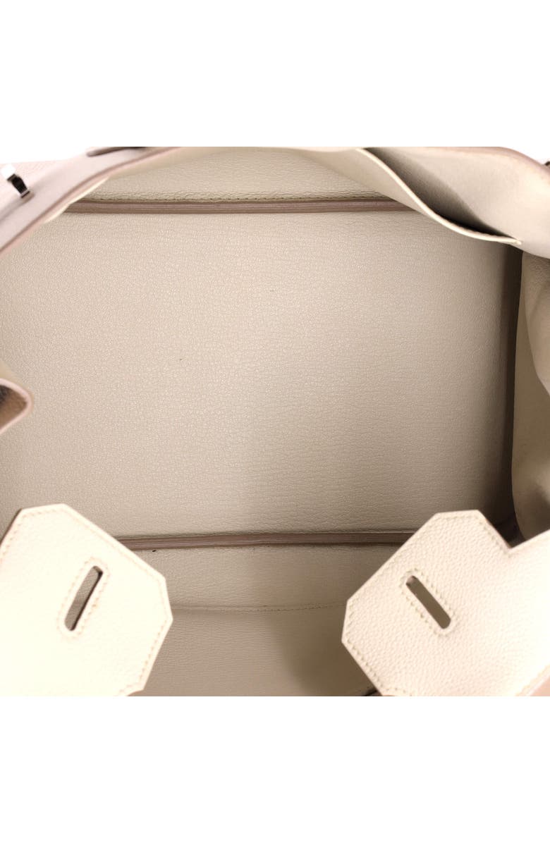 Pre-Owned Hermes Birkin Handbag Light Togo with Palladium Hardware 30, Alternate, color, Beton