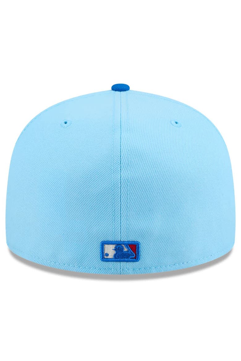 Men's New Era Light Blue/Blue New York Yankees 2025 Fourth of July 59FIFTY Fitted Hat, Alternate, color, Light Blue
