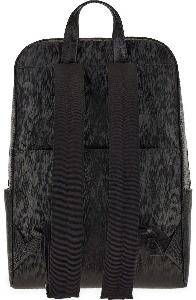 FERRAGAMO Revival Double Gancio Leather Backpack, Alternate, color,