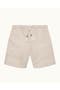 selected Elephant Grey/Latte Stripe