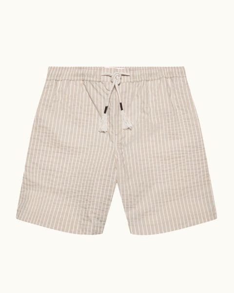 Sonoran Seersucker Relaxed Fit Seersucker Stripe Shorts