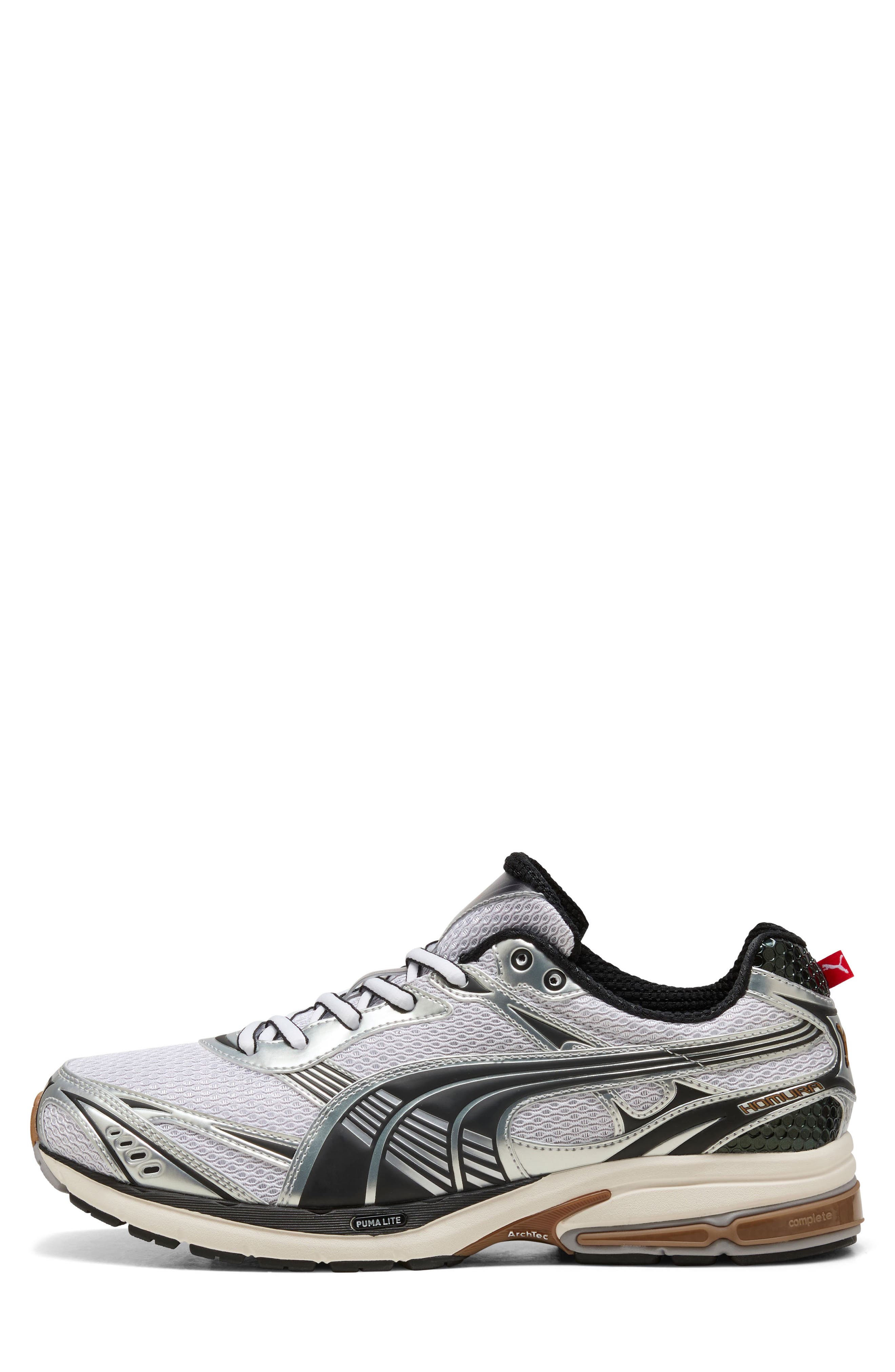 Homura OG+ Sneaker, Alternate, color, MATTE SILVER/ PUMA BLACK