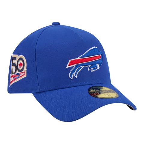 Men's New Era  Royal Buffalo Bills A-Frame 59FORTY Fitted Hat
