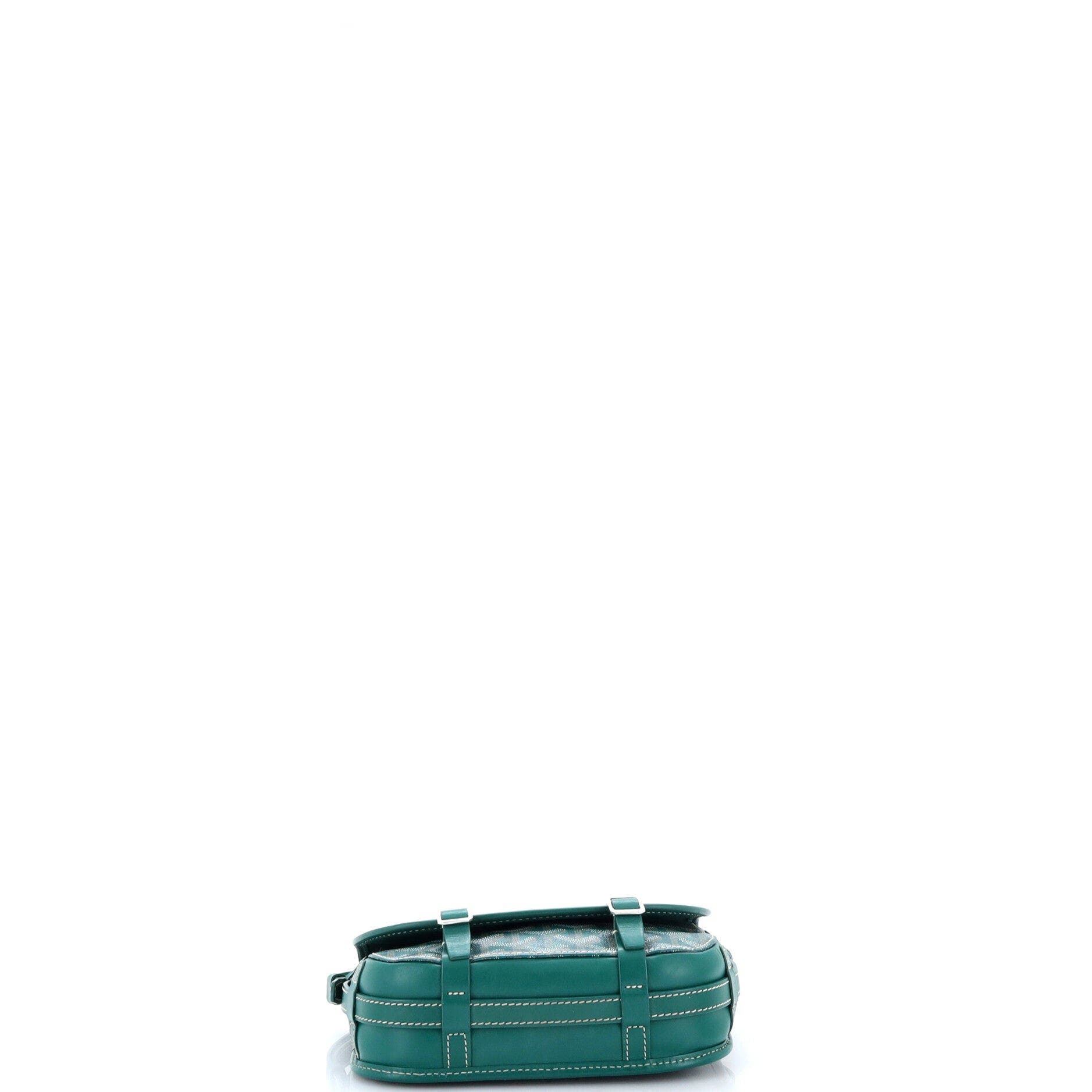Belvedere Messenger Bag Coated Canvas PM, Alternate, color, Green