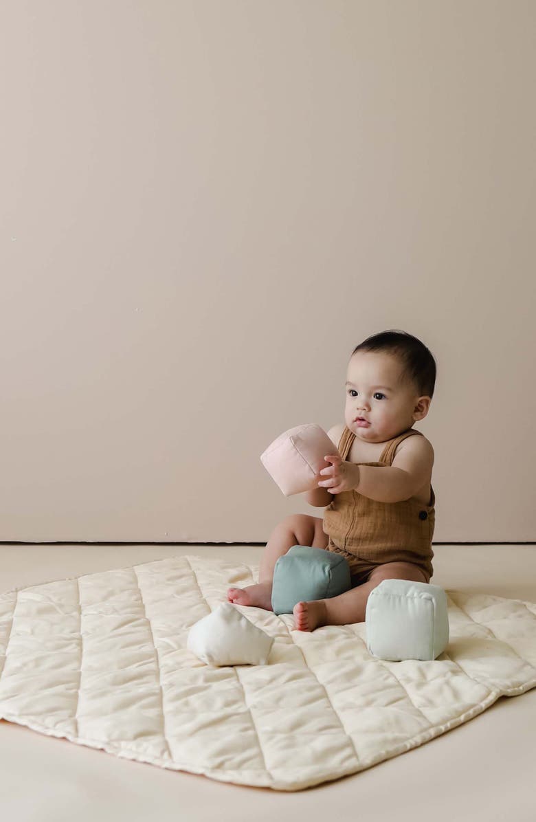 Snuggle Me Organic Cotton Twill Mat, Alternate, color, Natural