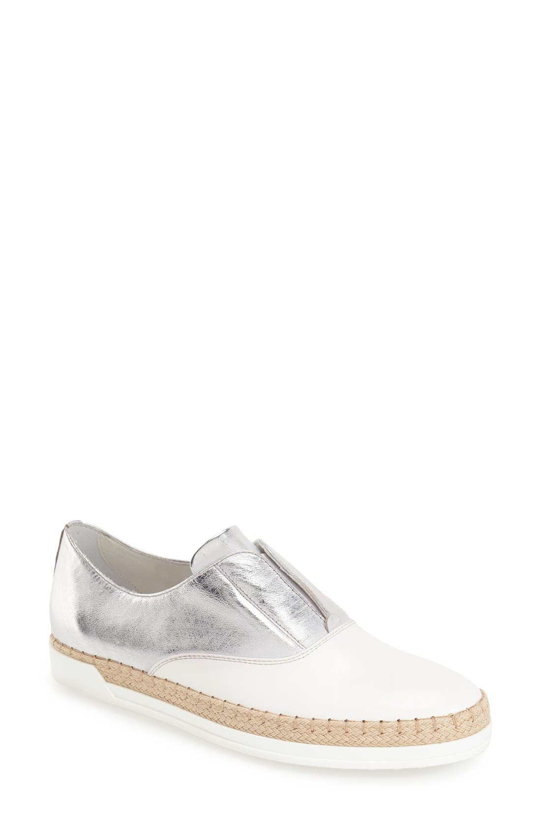 Tod's Espadrille Sneaker, Main, color, 