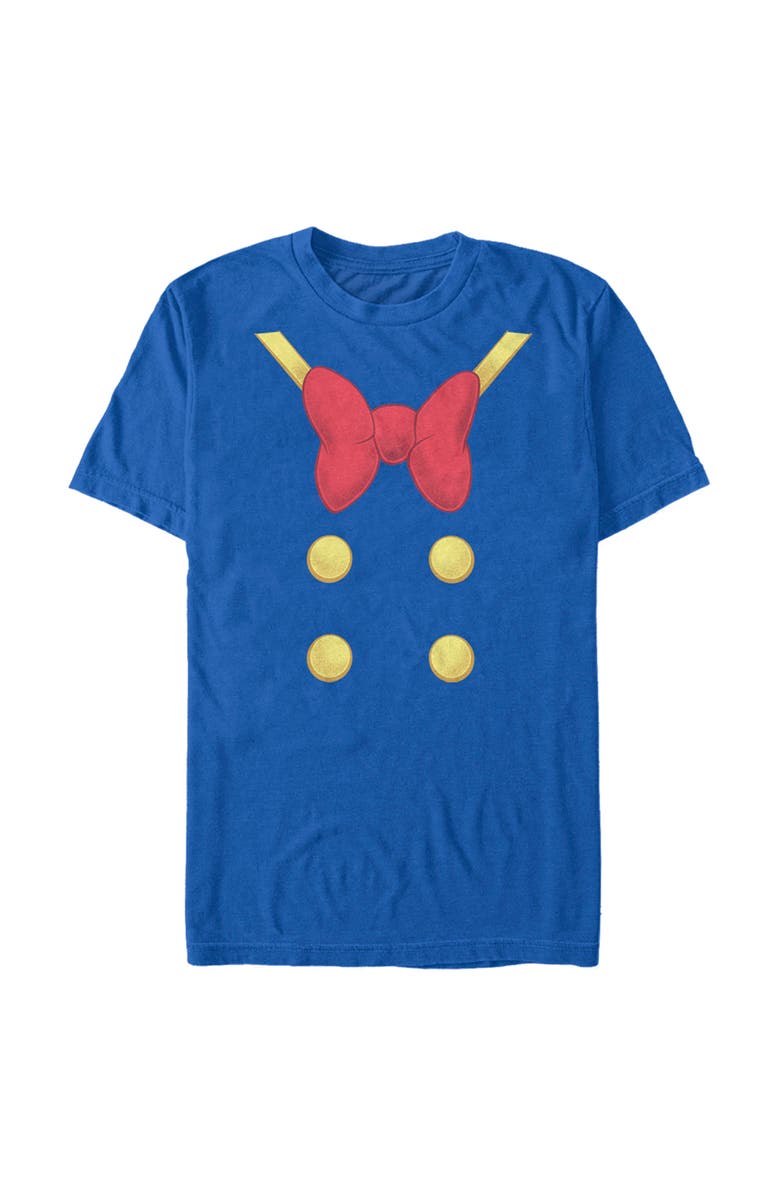 Mickey & Friends Men's Mickey & Friends Donald Costume  Graphic T-Shirt, Main, color, Royal Blue