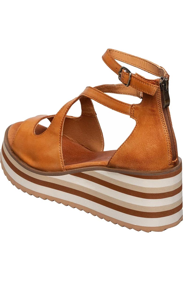 ANTELOPE Pascale Platform Wedge Sandal, Alternate, color, Tan