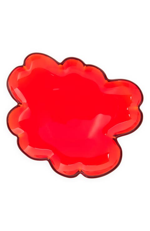 Unikko Glass Dinnerware Plate