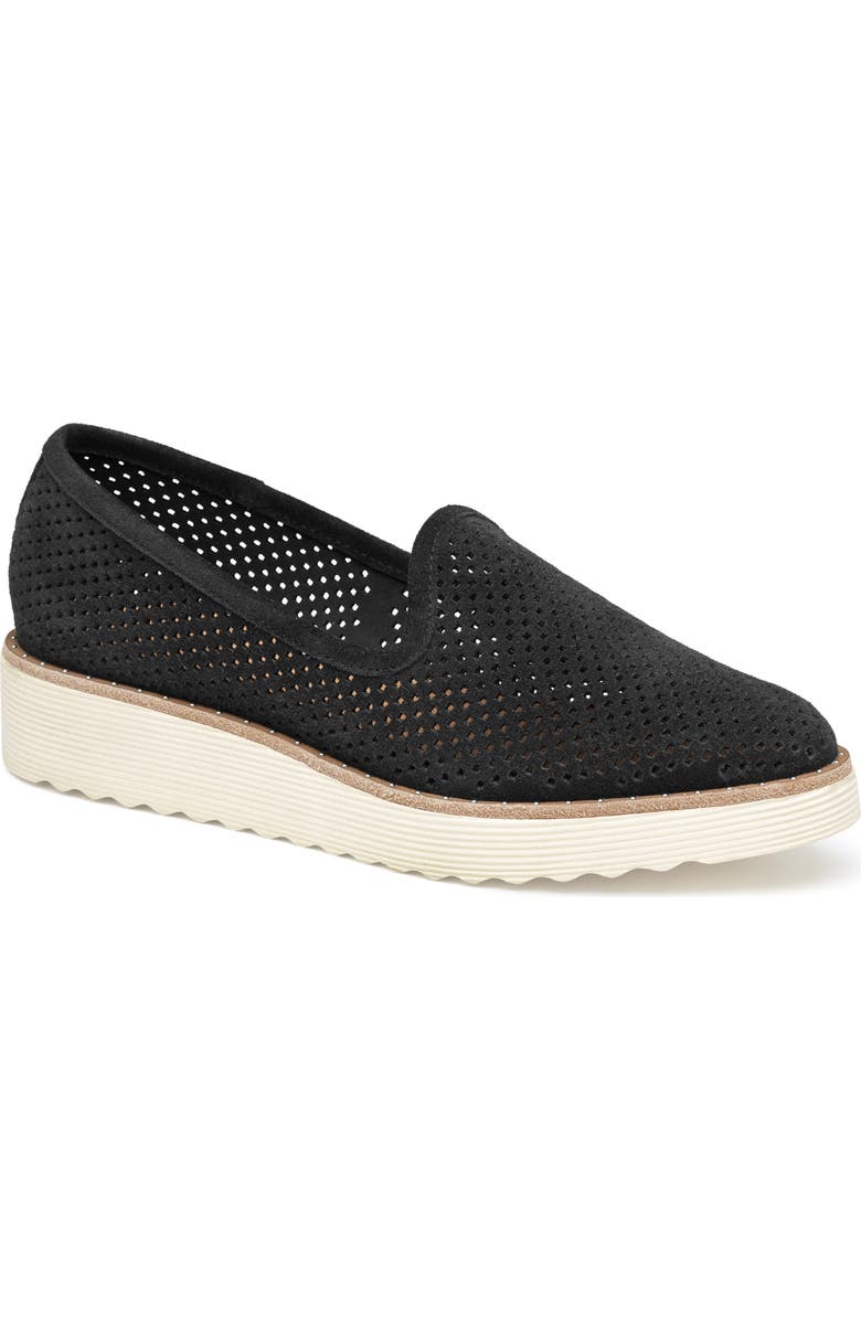 Johnston & Murphy Mitzi Perforated Venetian Loafer, Main, color,