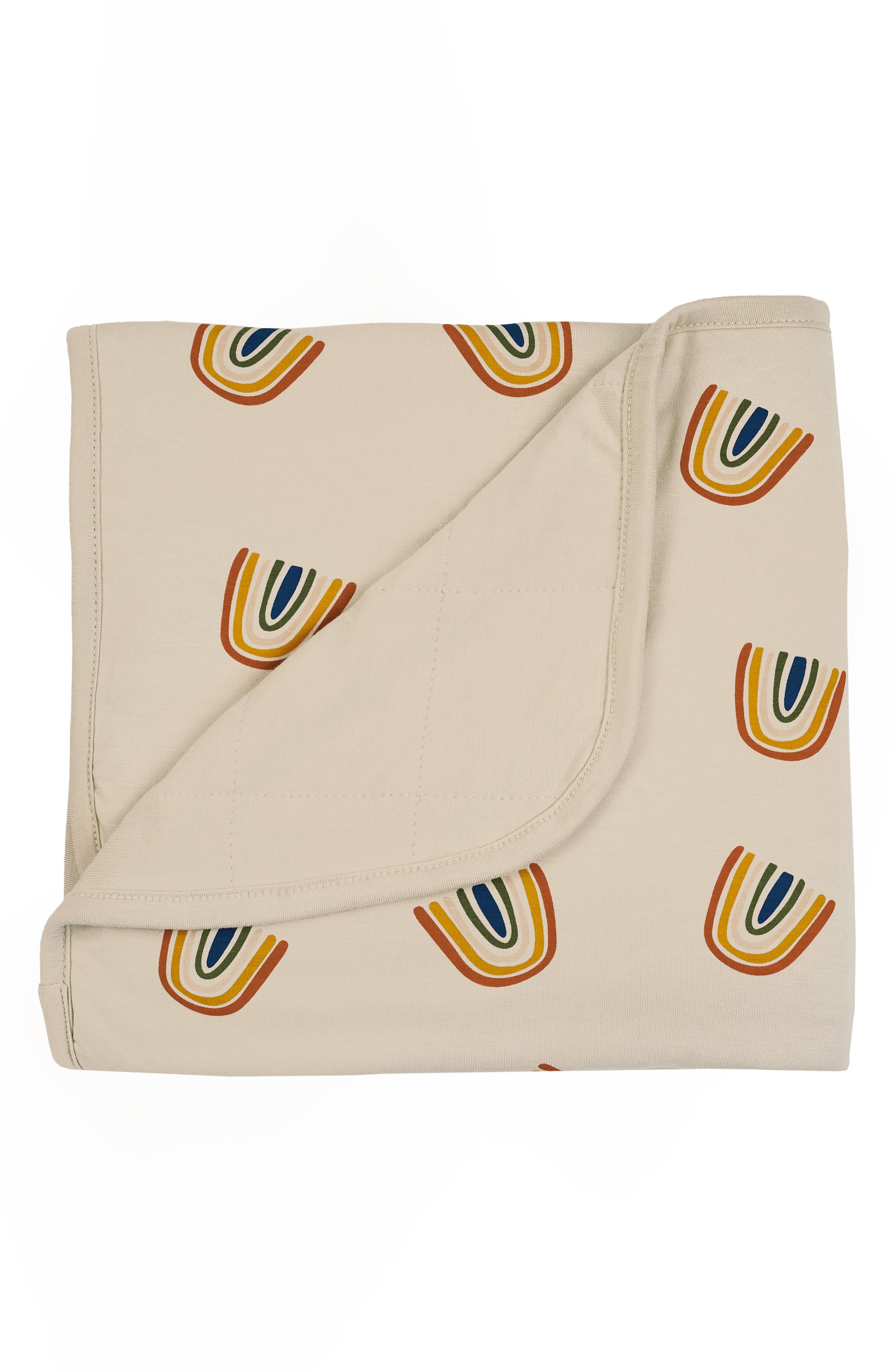 Kyte BABY Rust Rainbow On Oat Baby Blanket