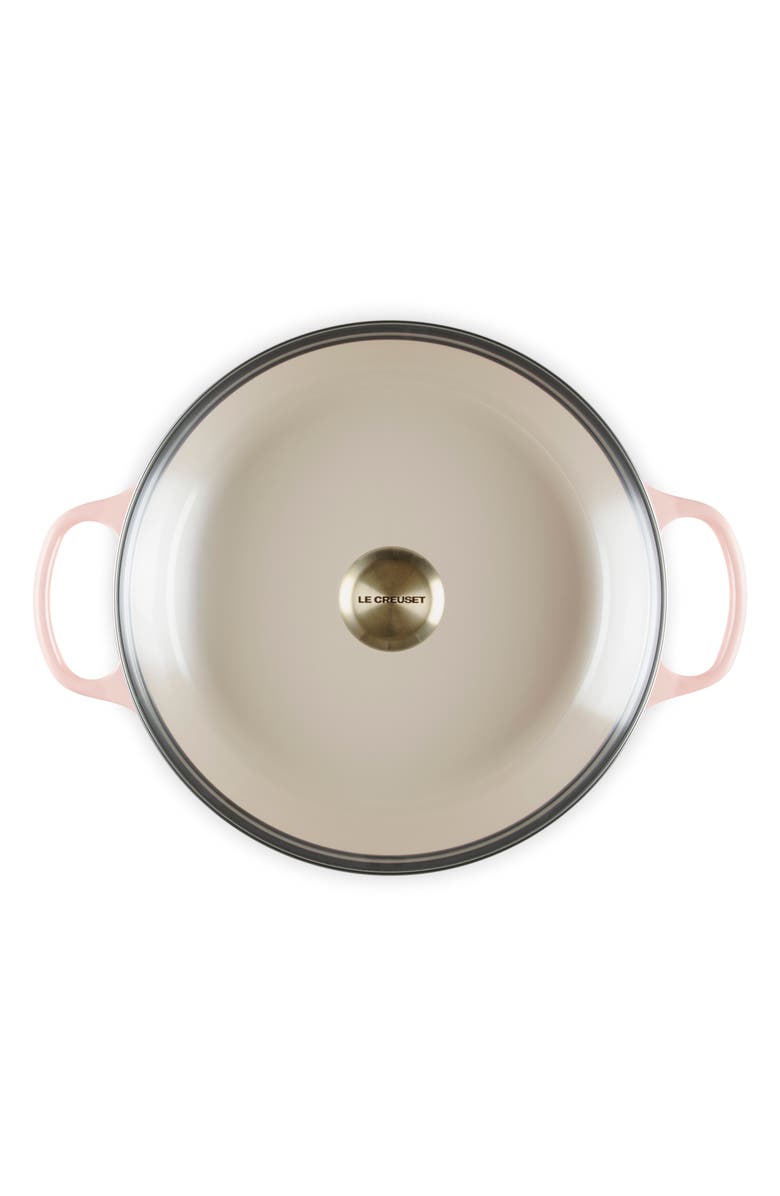 Le Creuset Signature 2.25-Quart Enameled Cast Iron Braiser, Alternate, color, Peche