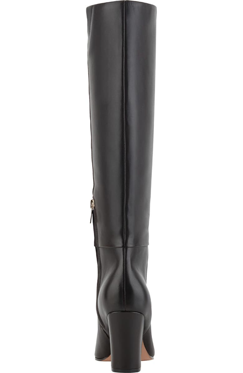 Marc Fisher LTD Estella Pointed Toe Knee High Boot, Alternate, color, Dark Brown
