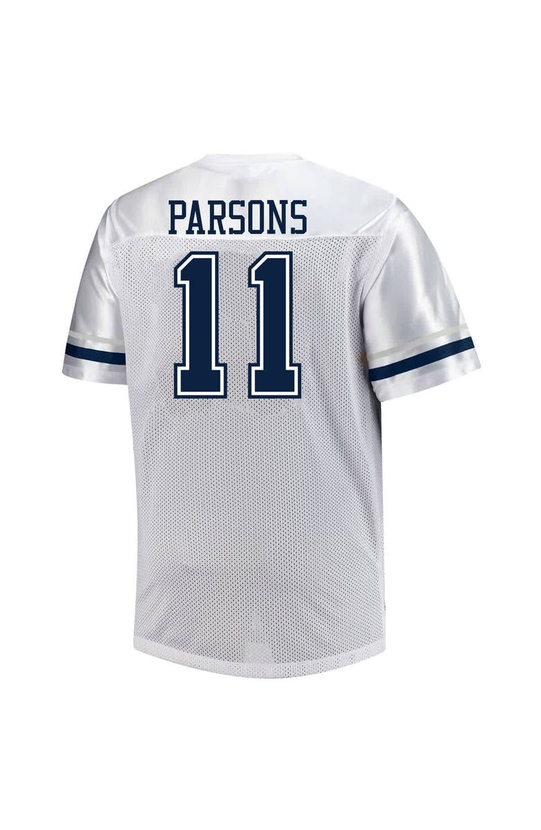 FANATICS Men's Fanatics Micah Parsons White Dallas Cowboys Big & Tall V-Neck Fashion Jersey, Alternate, color, 