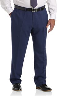 JV Reflex Big & Tall Textured Suit Pants