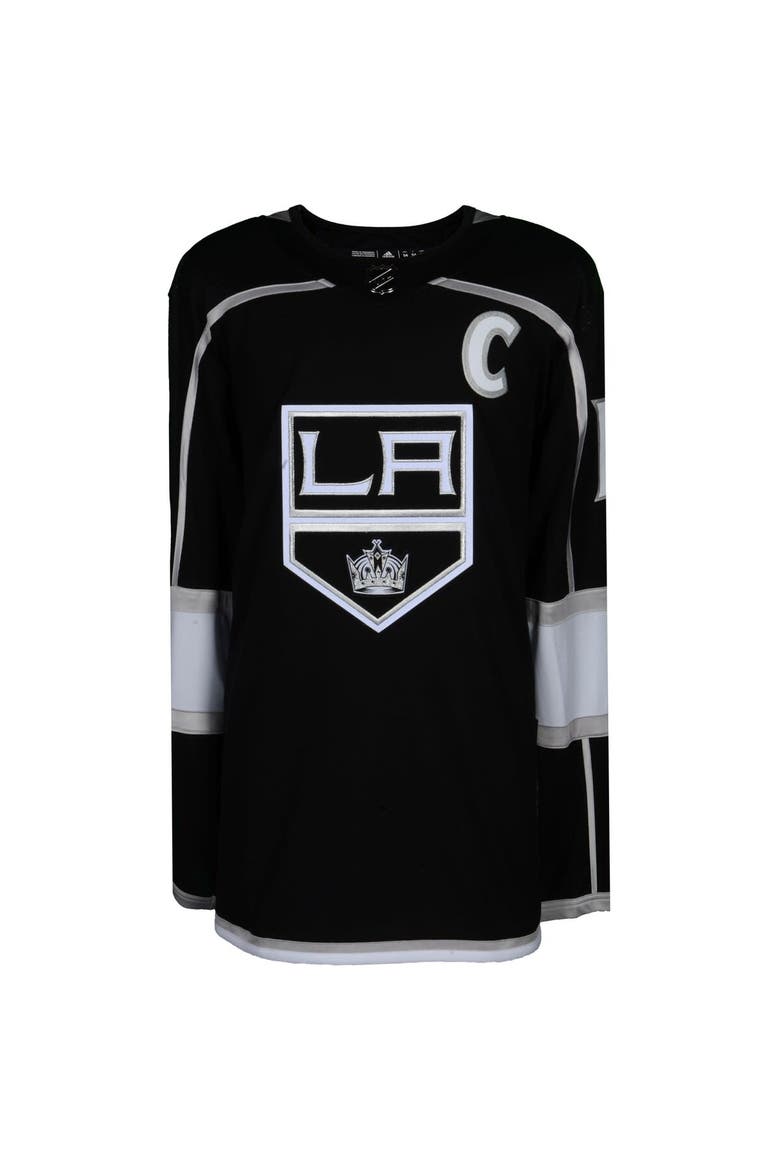 Anze Kopitar Los Angeles Kings Autographed Black Adidas Authentic Jersey, Alternate, color, Black