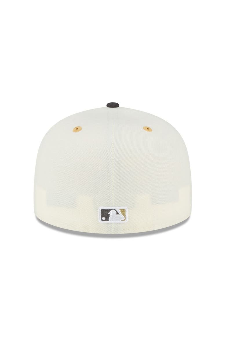 New Era Men's New Era White/Charcoal Los Angeles Dodgers 1980 MLB All-Star Game Chrome 59FIFTY Fitted Hat, Alternate, color, 