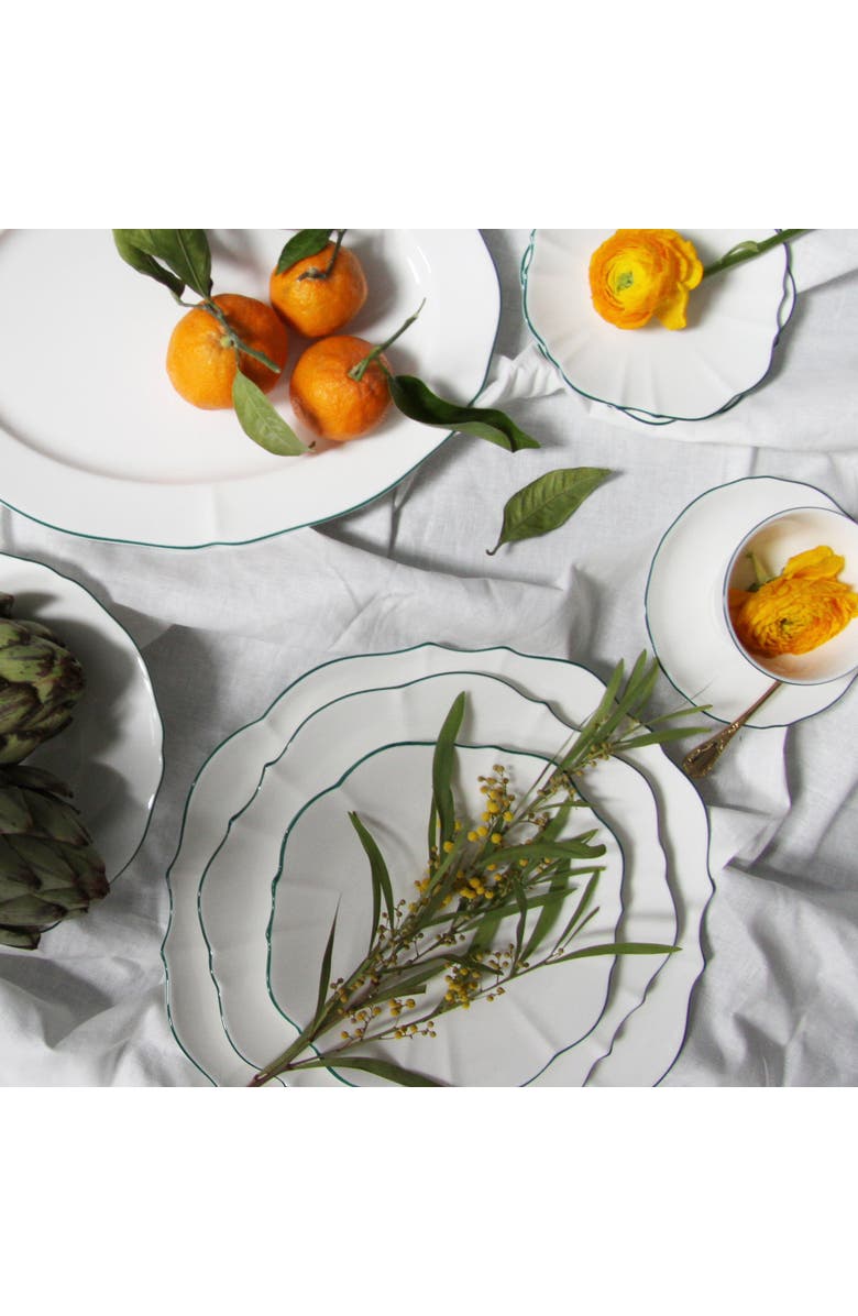 Twig New York Amelie Salad Plate, Alternate, color, Forest Green