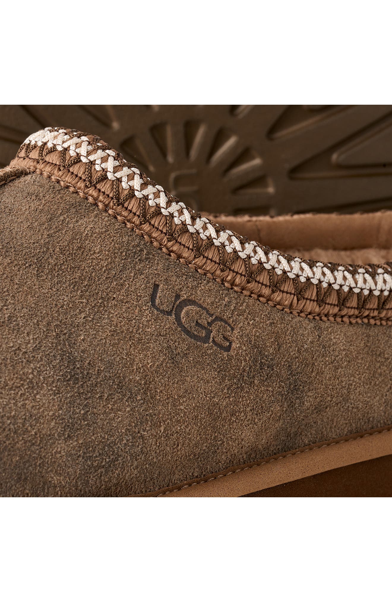 UGG<sup>®</sup> Tasman Baxter Slipper, Alternate, color, Chestnut