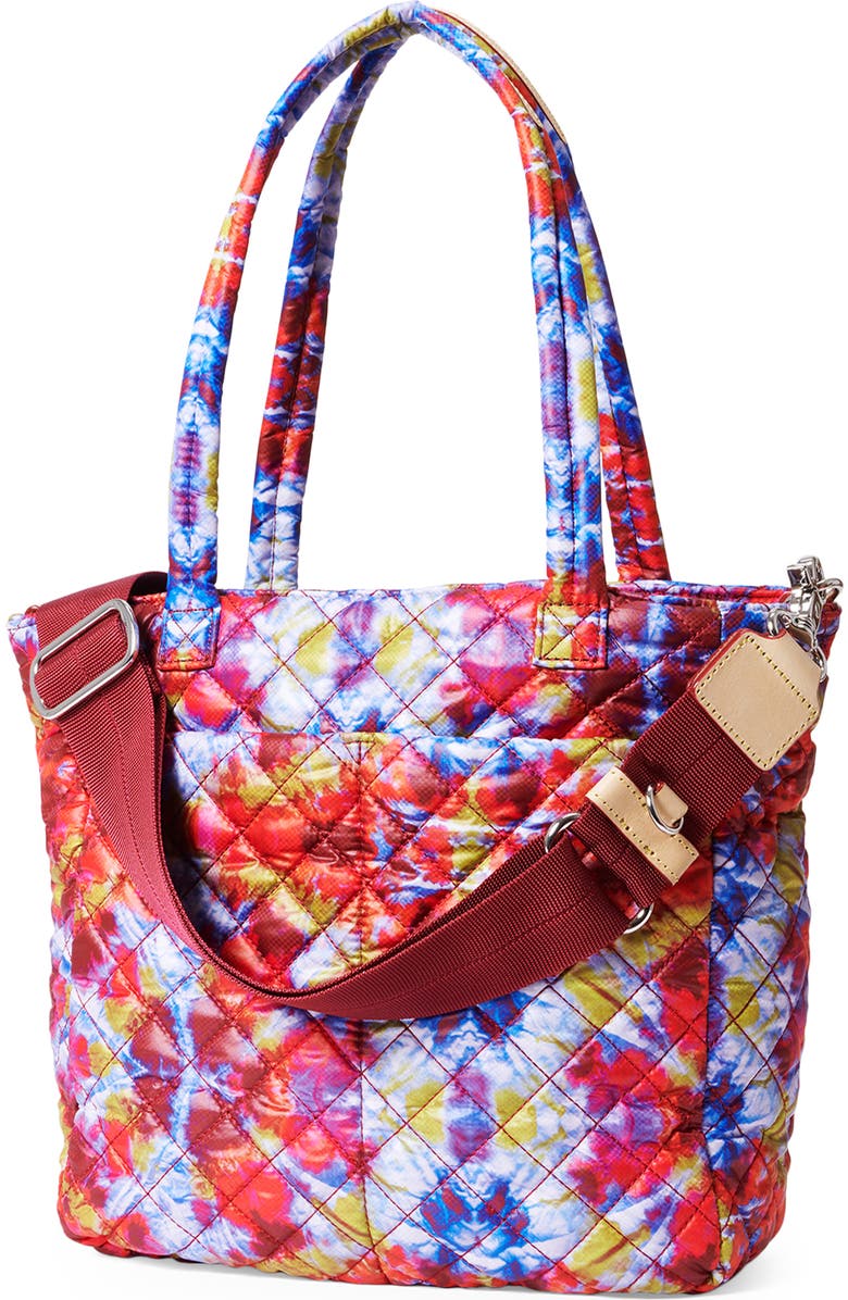 MZ Wallace Small Metro Quatro Quilted Nylon Tote, Alternate, color,