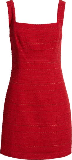 KOBI HALPERIN Rue Tweed Sheath Minidress | Nordstrom