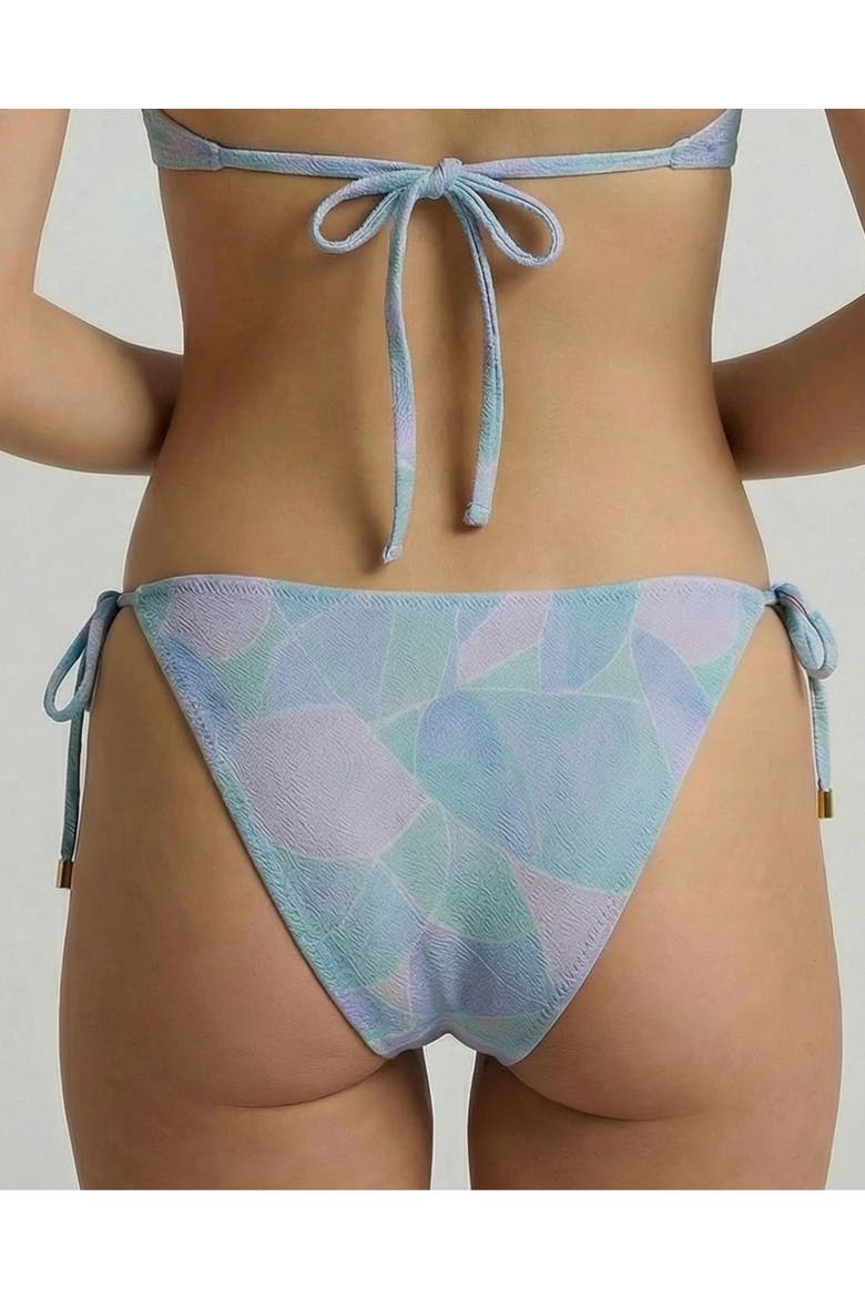 Grain Paisley Womens Bikini Bottom, Alternate, color, Grain Paisley Teal