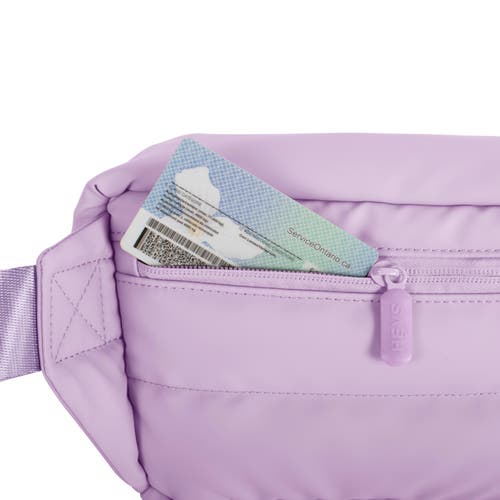 Heys The Puffer Waist Bag In Purple