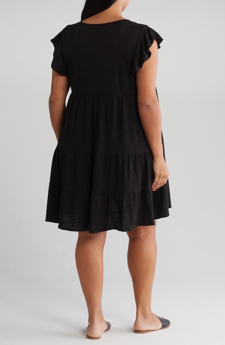 MAX STUDIO Ruffle Tiered Dress, Alternate, color,